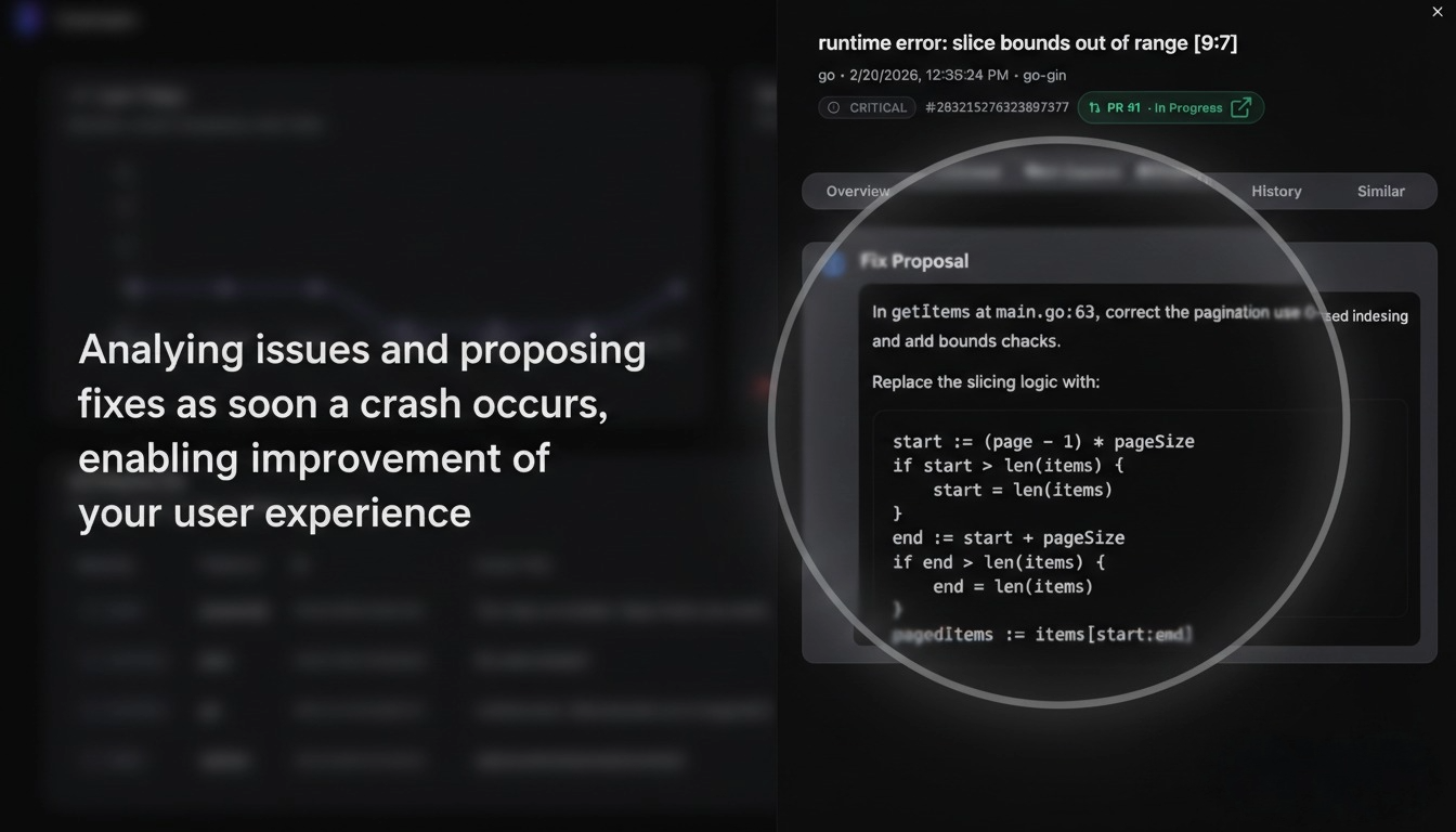 AI-generated fix proposal